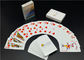 Custom Printing Barcode 4 Color Playing Cards , Linen Finishing High End Playing Cards