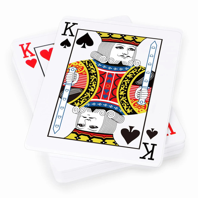 Custom Printing Logo Waterproof PVC Poker Playing Cards Plastic Made Game Card For Casino Adults