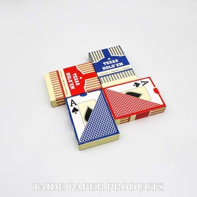 washable 100% new pvc/plastic playing cards