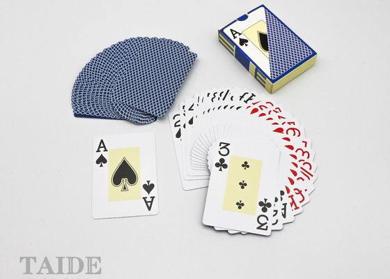 Waterproof 55 0.32mm Casino Poker TCG Game Cards  In Deck Warp PE